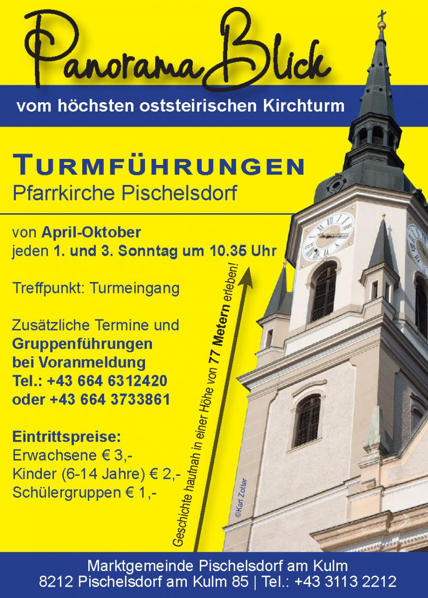 Cover Kirchturmführungsplakat