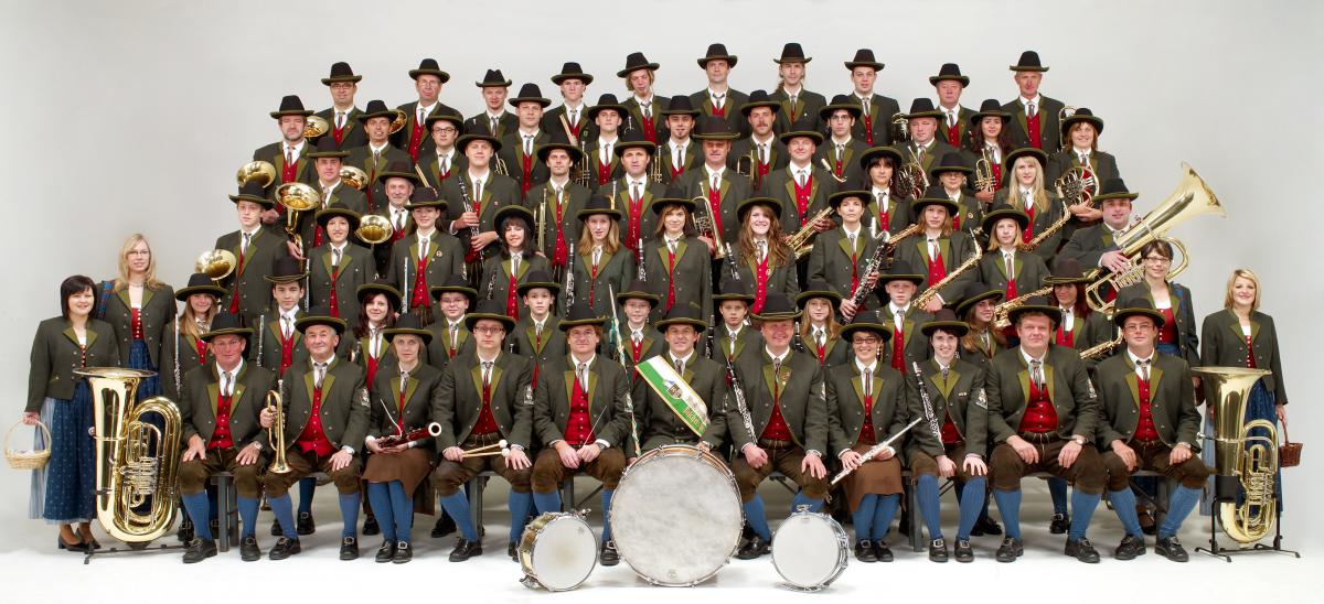 Gruppenfoto Marktmusikkapelle Pischelsdorf