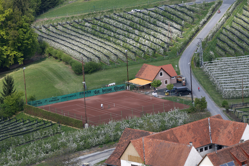 Luftbild Tennisplätze TC Reichendorf